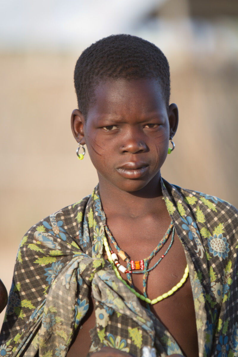 Girl in South Sudan