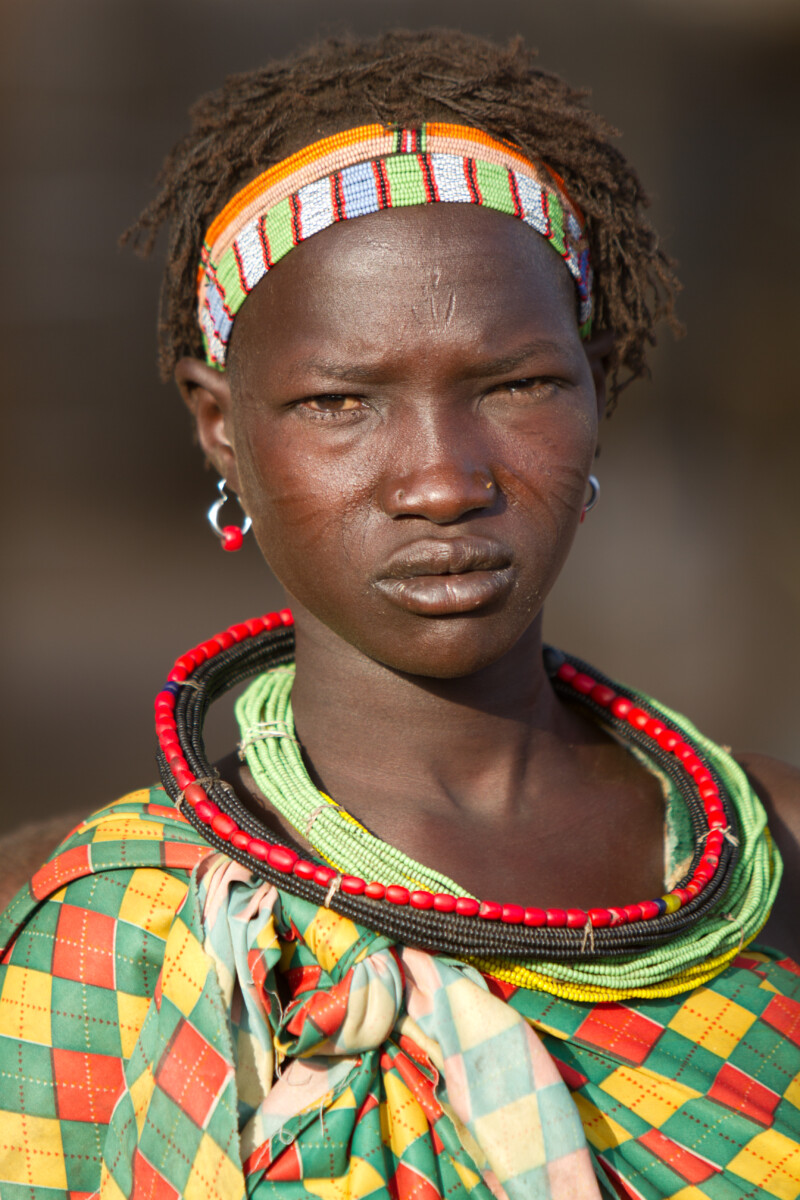 Ethnic Woman In South Sudan