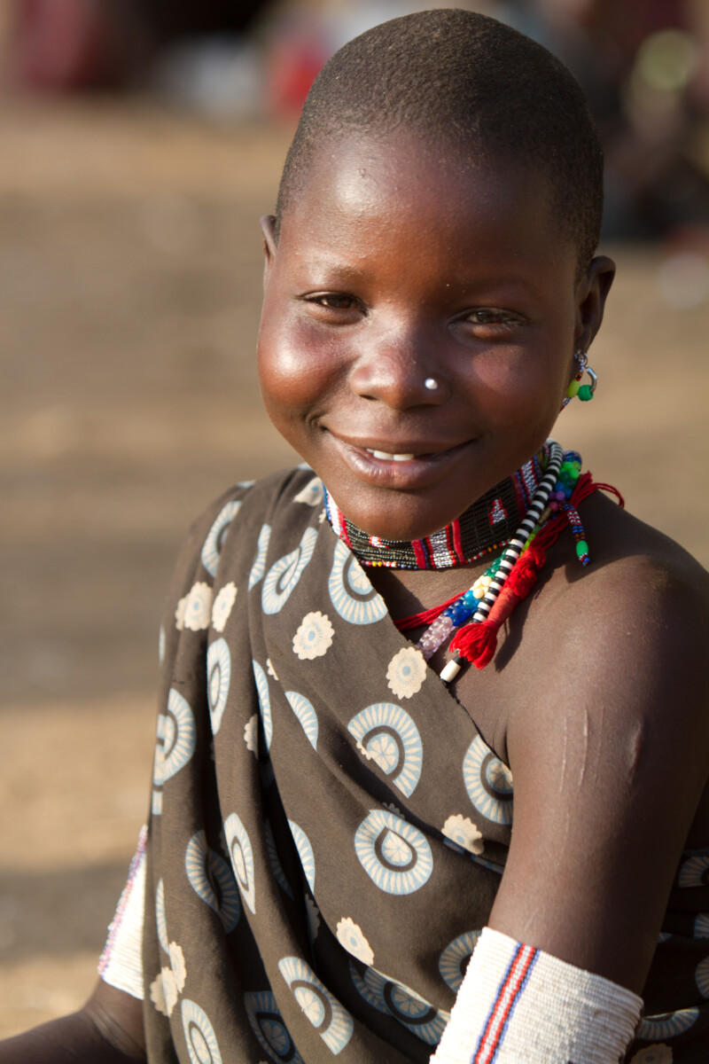 Young Girl in South Sudan