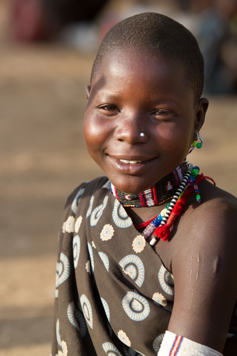 Young Girl in South Sudan