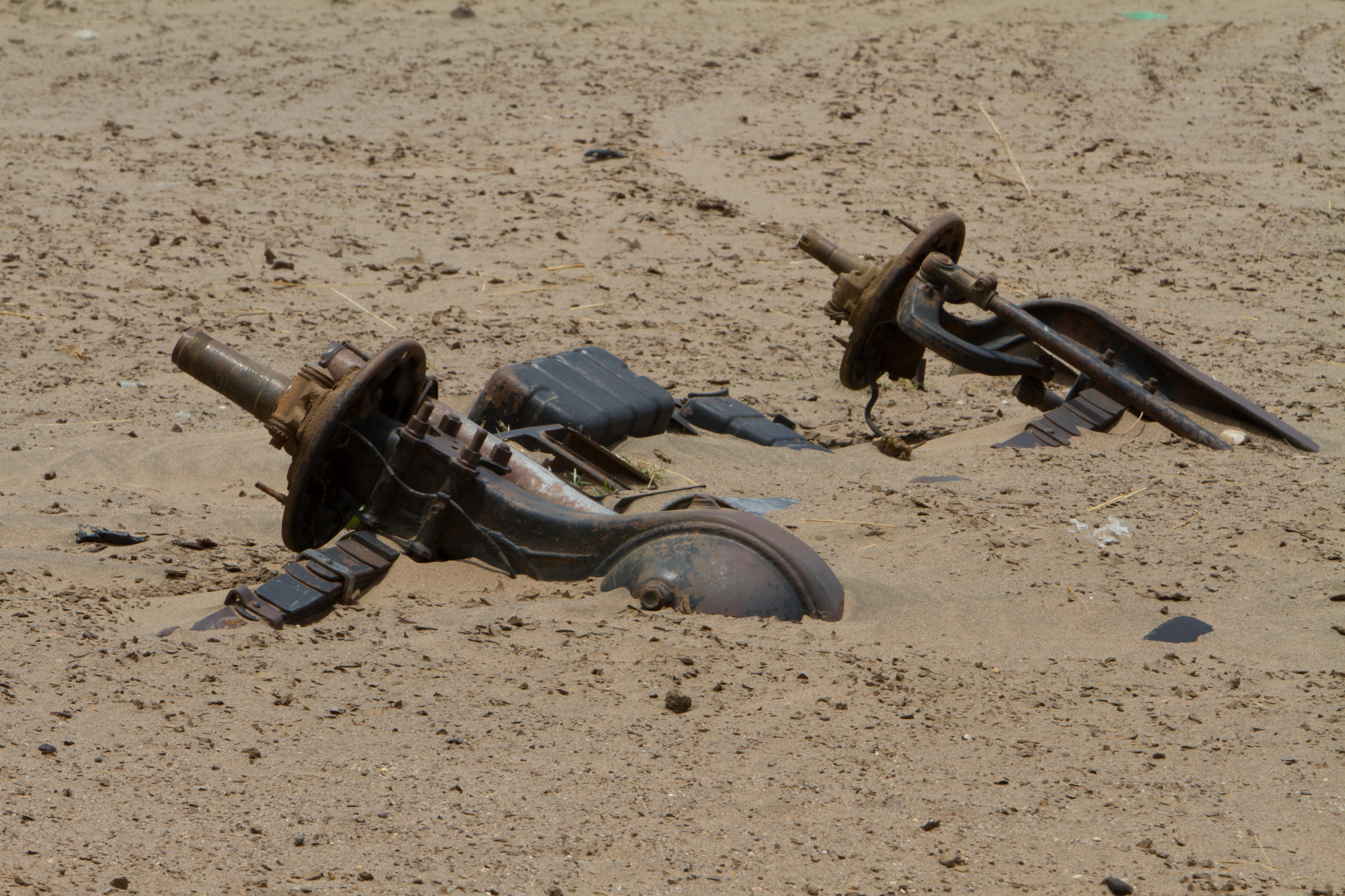Stock Images of South Sudan – Seasonal River bed