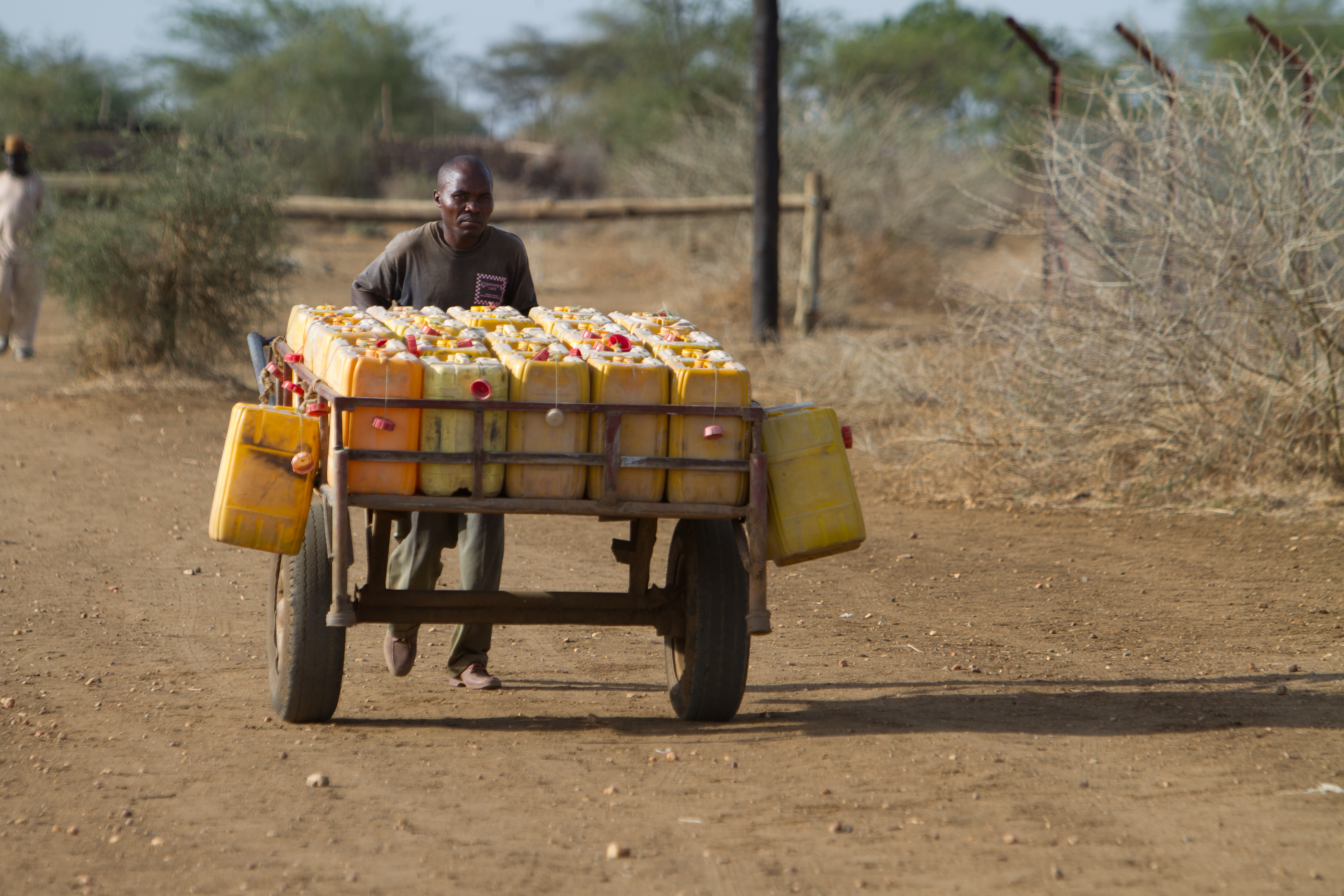 Water Run in South Sudan