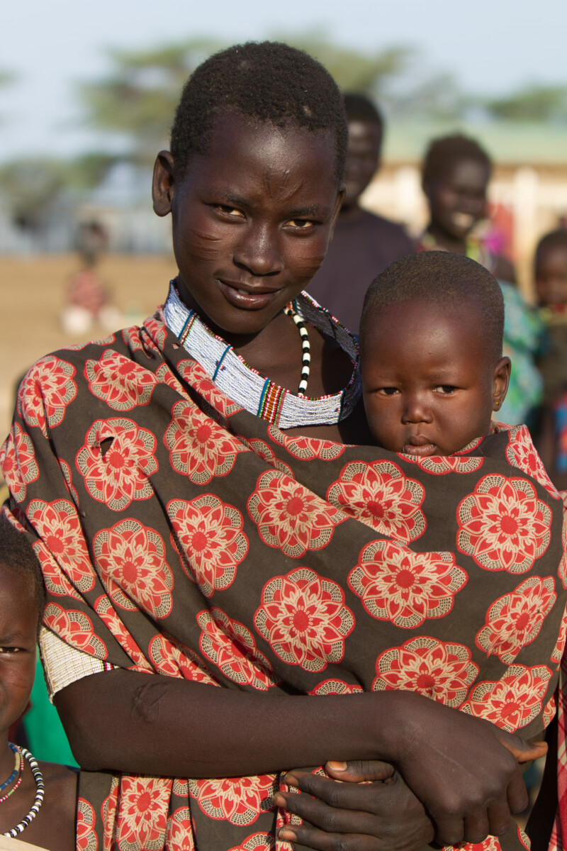 Mother and Baby in South Sudan