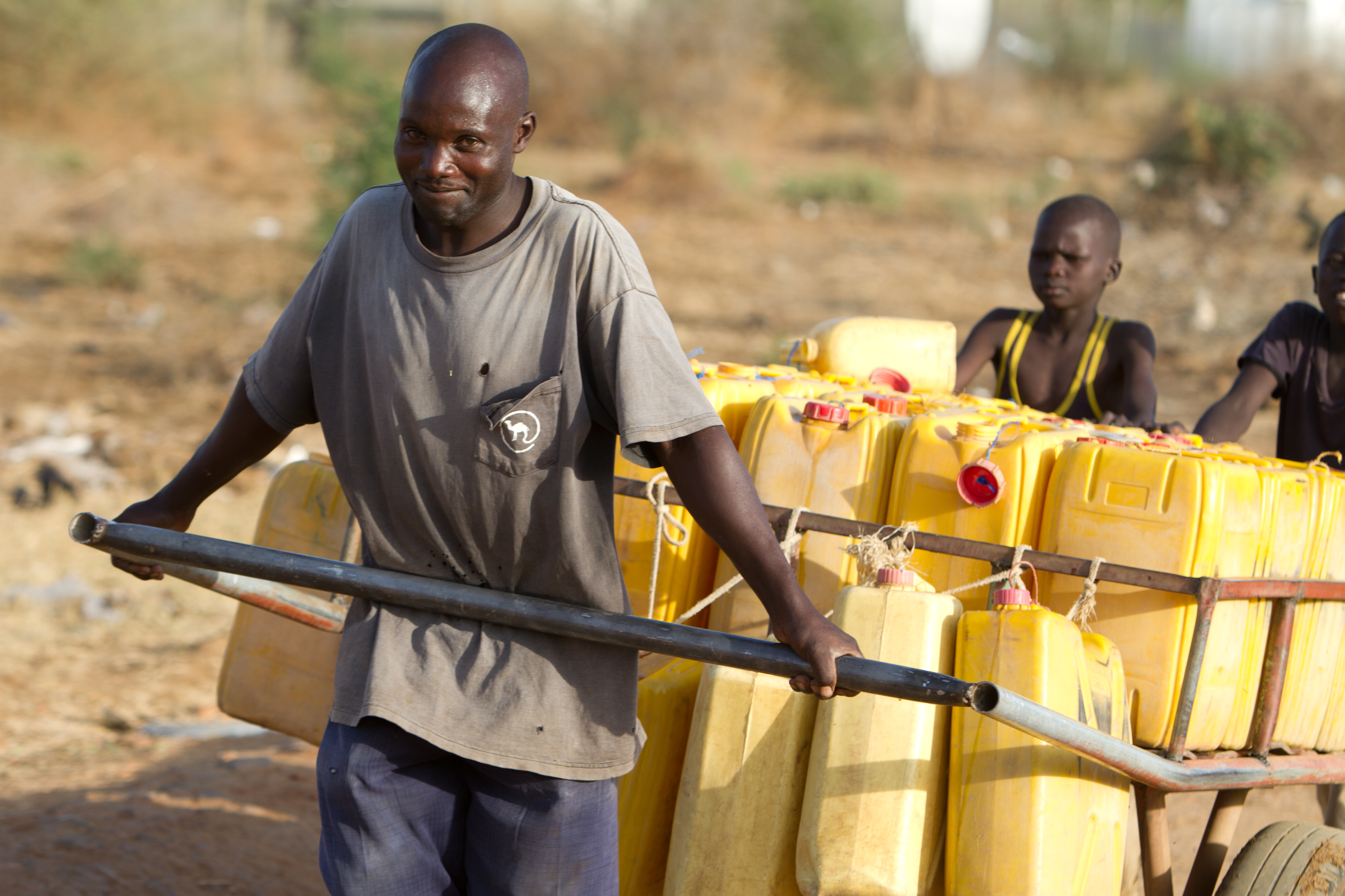 Collecting Water in South Sudan