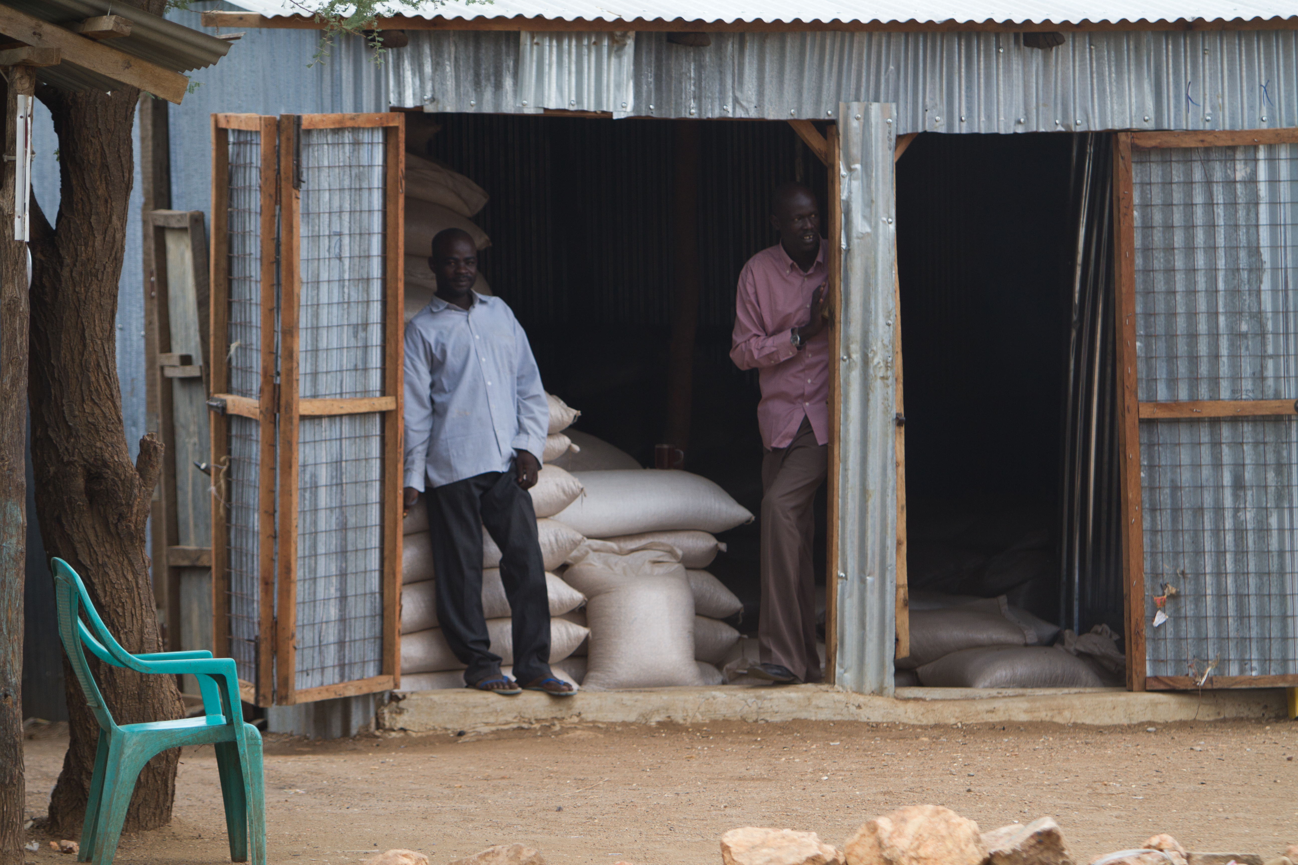 Grain Store in South Sudan.