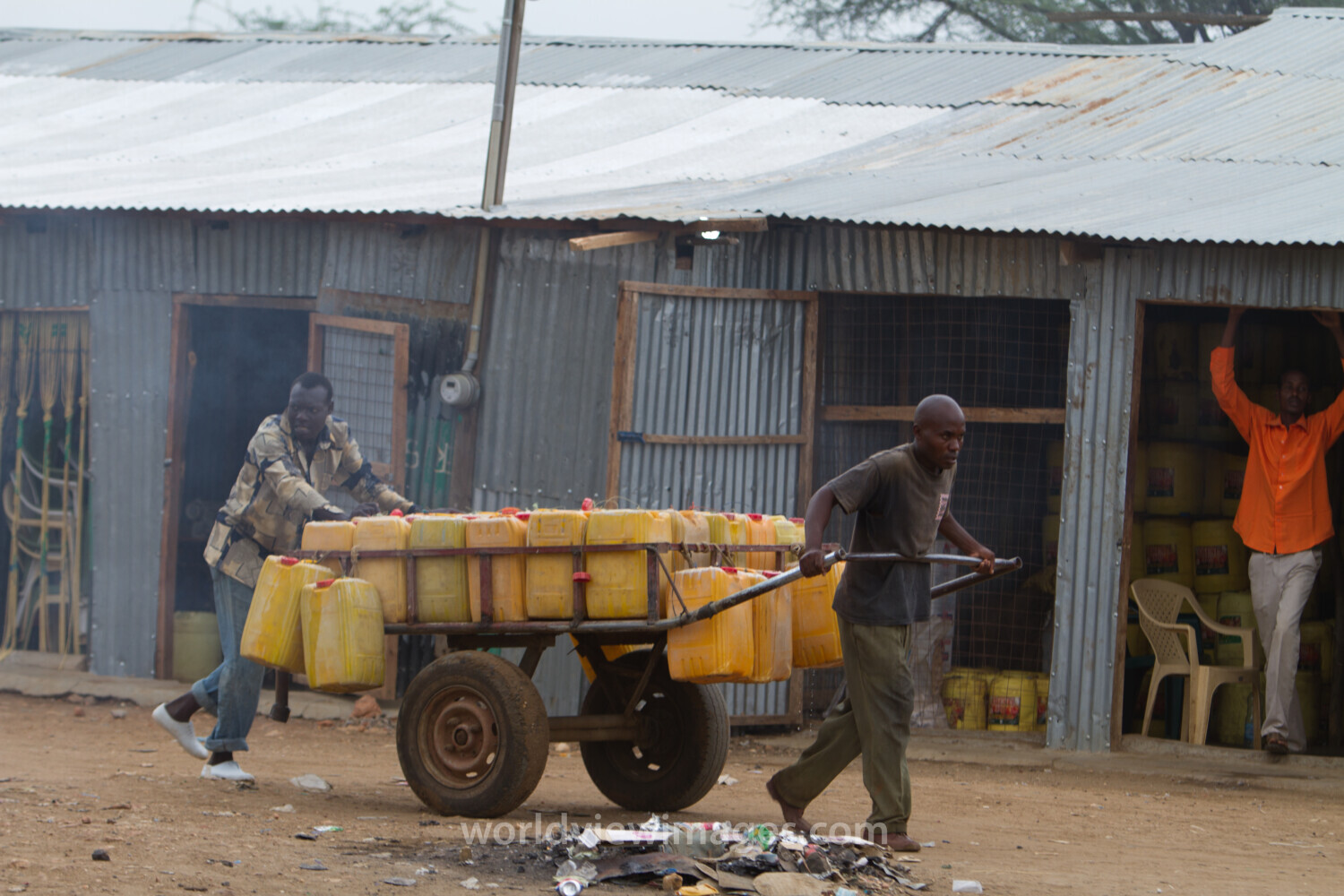 Collecting Water in South Sudan