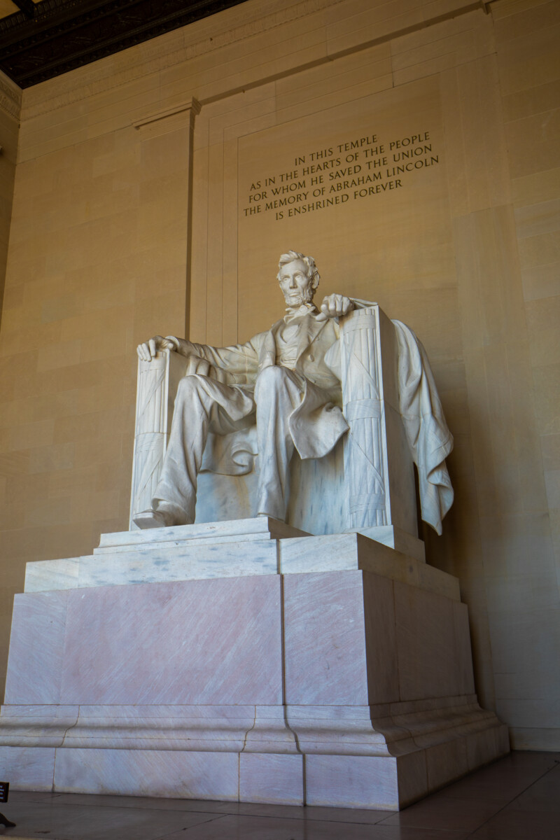 Lincoln Memorial — Adult, Architecture, Art, Eyes Open, Female