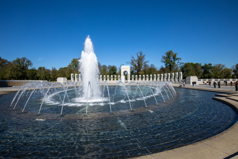 World War II Memorial — Architecture, Fountain, Washington