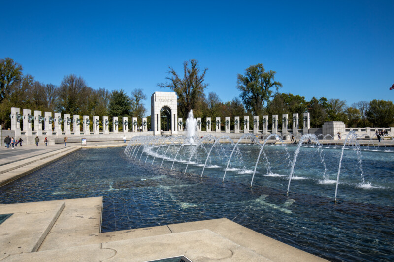 World War II Memorial — Architecture, Fountain, Washington