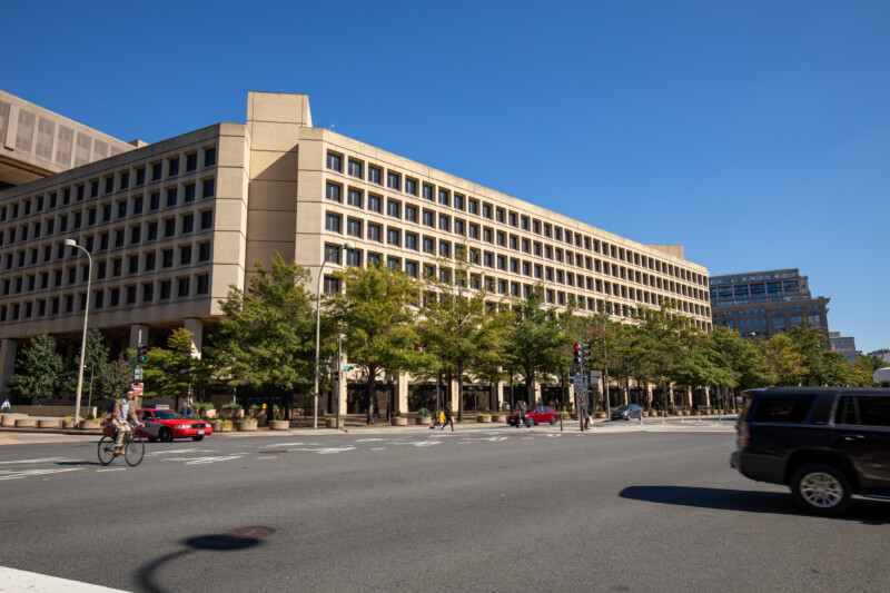 FBI Building — Architecture, Building, Car, City, Skyscraper