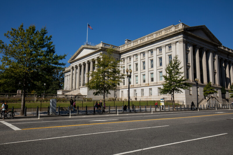 Treasury Department — Flag, Washington