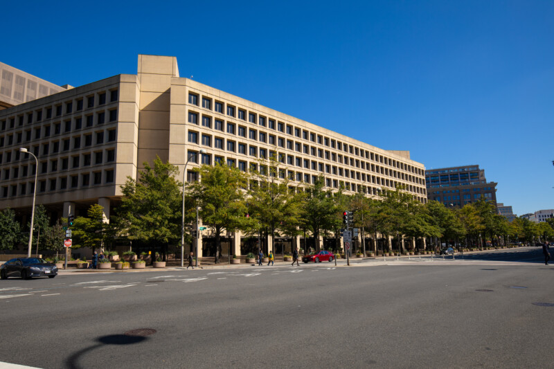 FBI Building — Architecture, Building, City, Skyscraper, Street