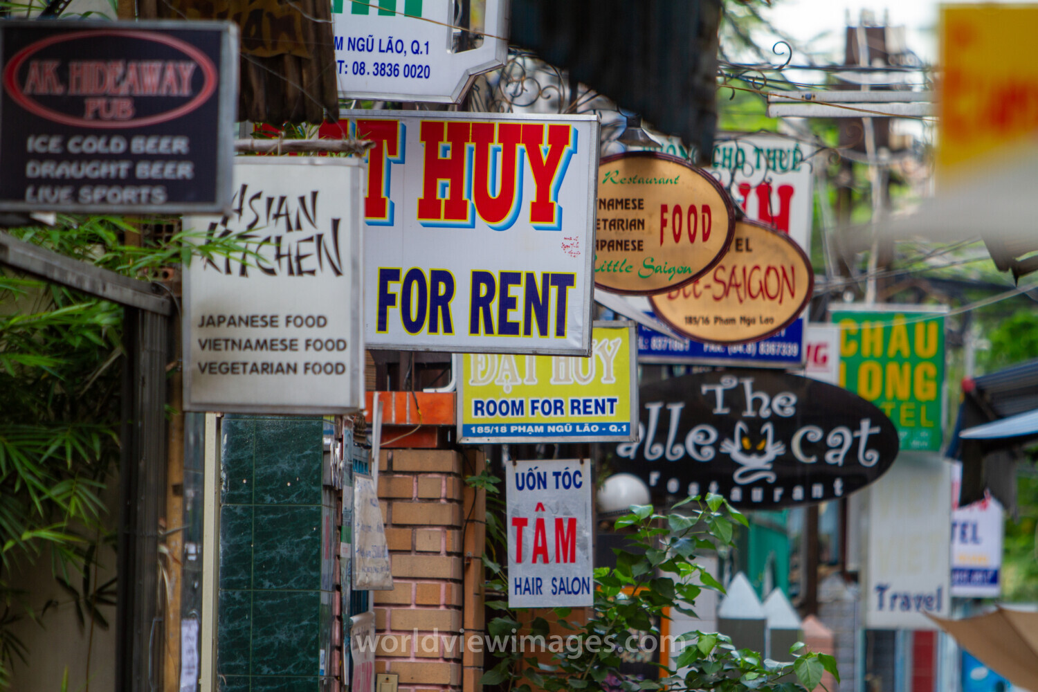 Back Alley in Ho Chi Minh City