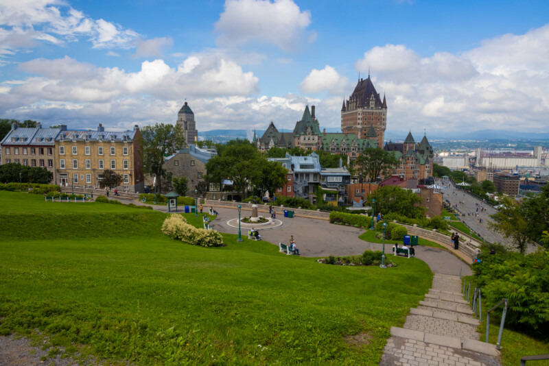 Photo: Quebec City — Complementary Colors