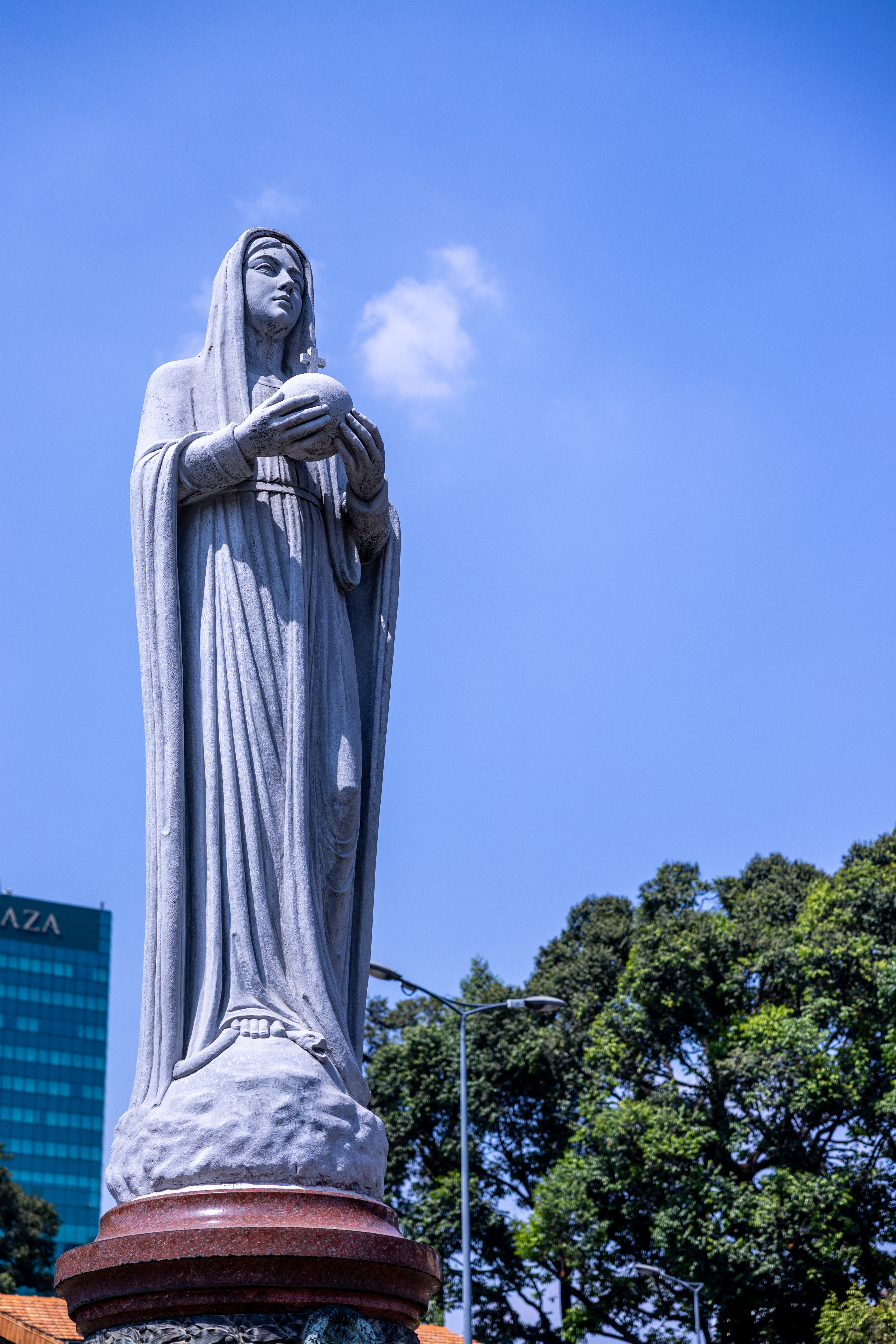 Mother Mary Sculpture
