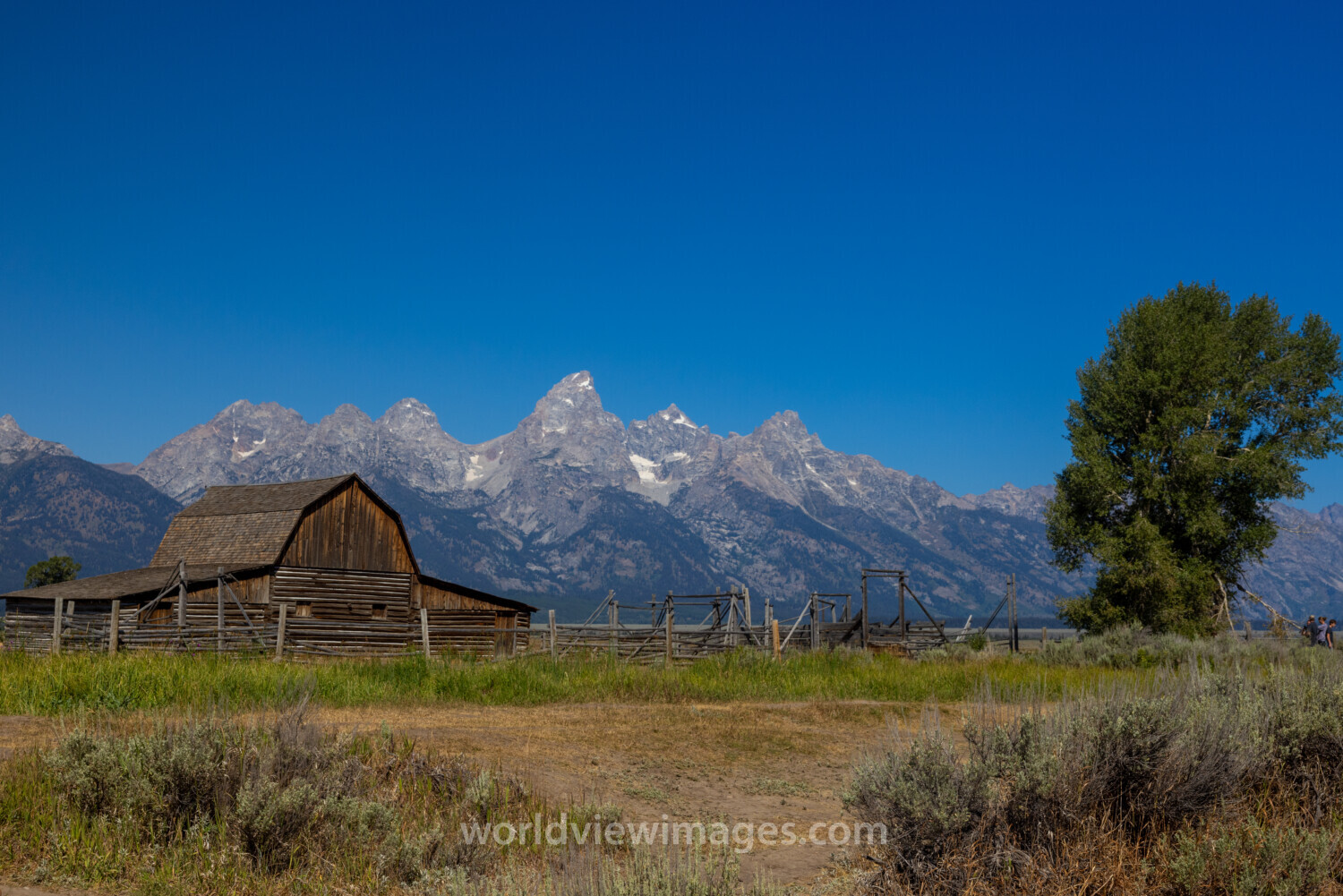 TA Moulton Barn in the Tetons