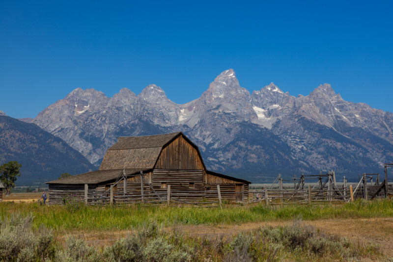 TA Moulton Barn in the Tetons