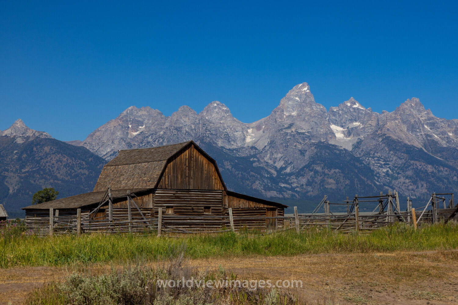TA Moulton Barn in the Tetons