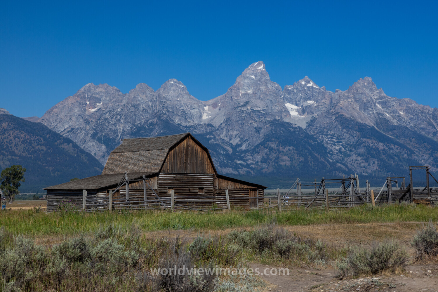 TA Moulton Barn in the Tetons