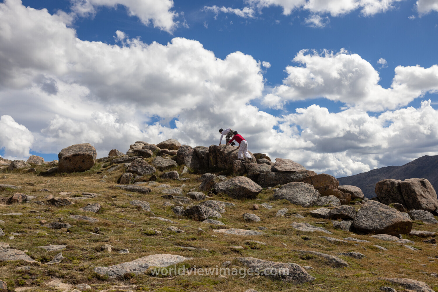 Rock Scrambling in the Rockies