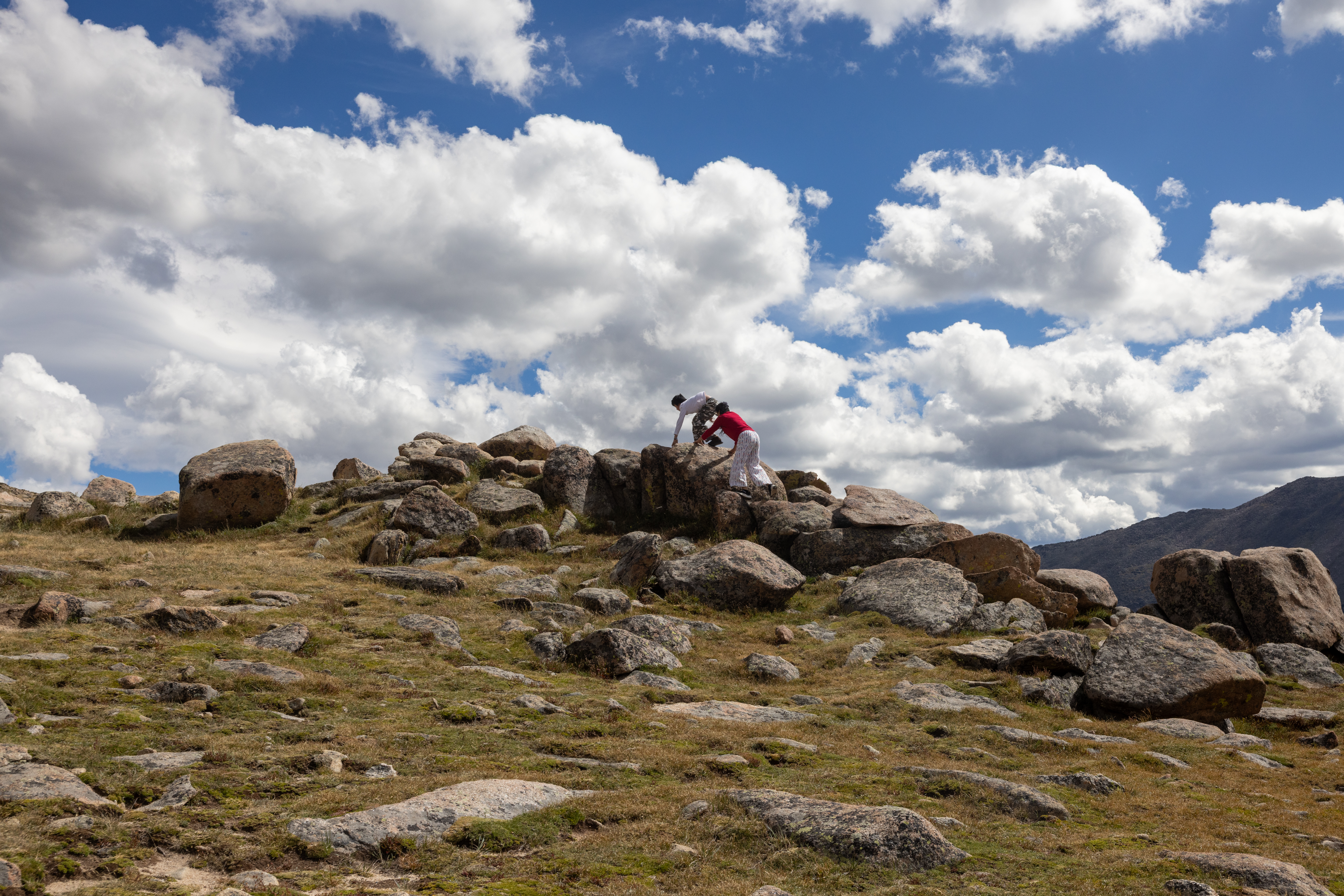 Rock Scrambling in the Rockies