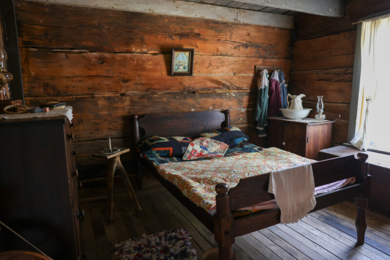 Bedroom from Pioneer Days