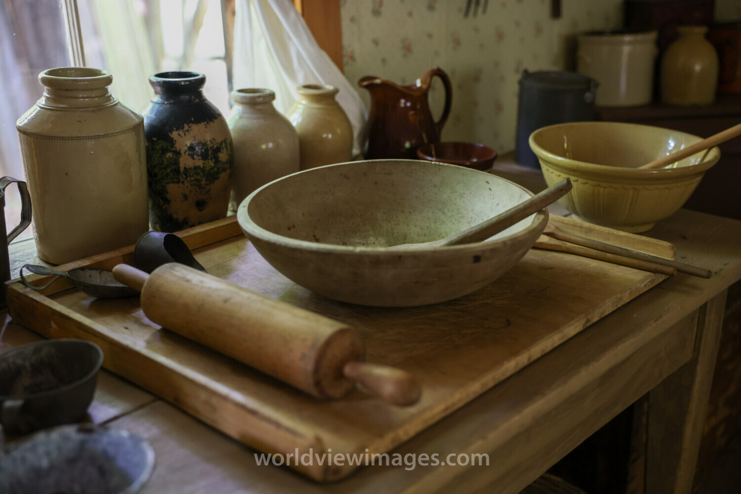 Historic Cooking Table