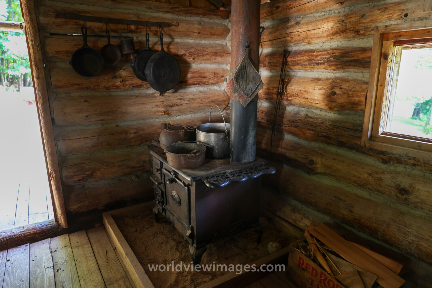 Old Wood Cooking Stove