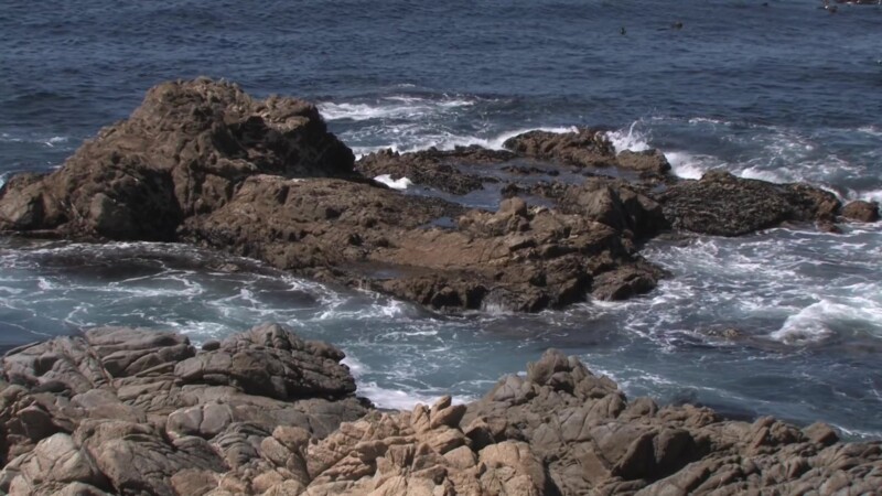 California Beach — Stock video of beach shots on the Pacific Coast Highway of the California coastline, highway 1Keywords: Ocean, sea, Pacific, coast, Beach,...