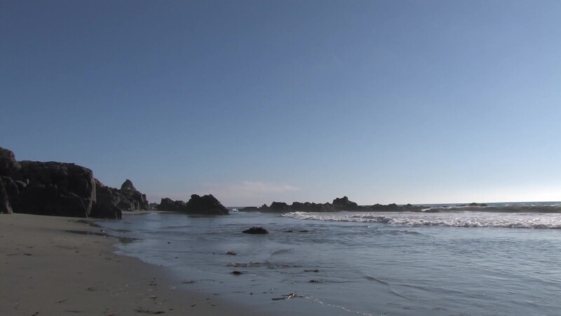 California Beach — Stock video of beach shots on the Pacific Coast Highway of the California coastline, highway 1Keywords: Ocean, sea, Pacific, coast, Beach,...