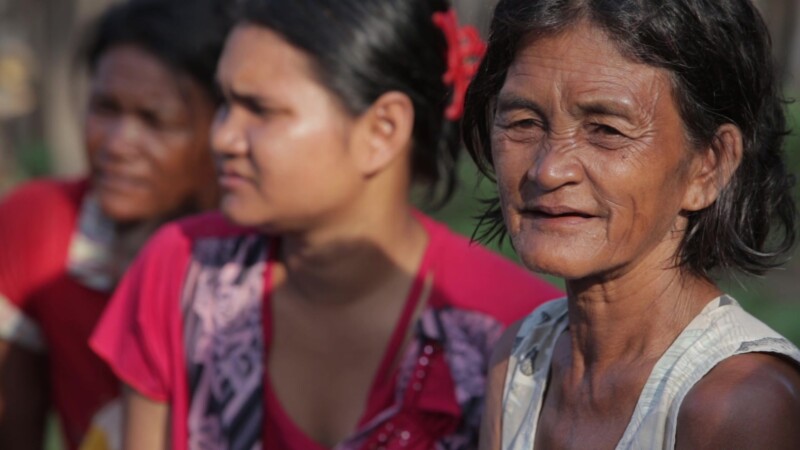 Cambodia Video WVV 00285 — Close Ups of Women in an adult group education program, conducted by ADRA, learn new life skills such as reading, writing, princip...