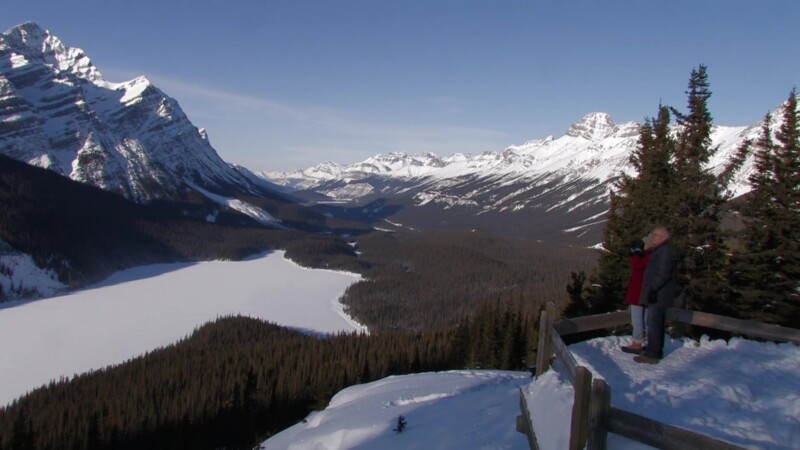 Video: Peyto Lake in Winter