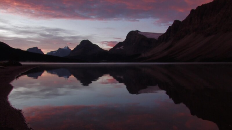 Video: Bow Lake at Sunrise