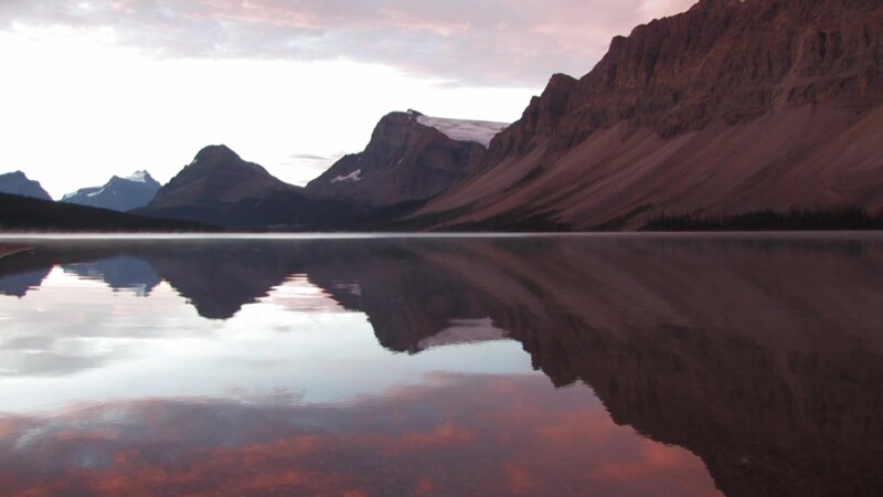 Video: Bow Lake at Sunrise