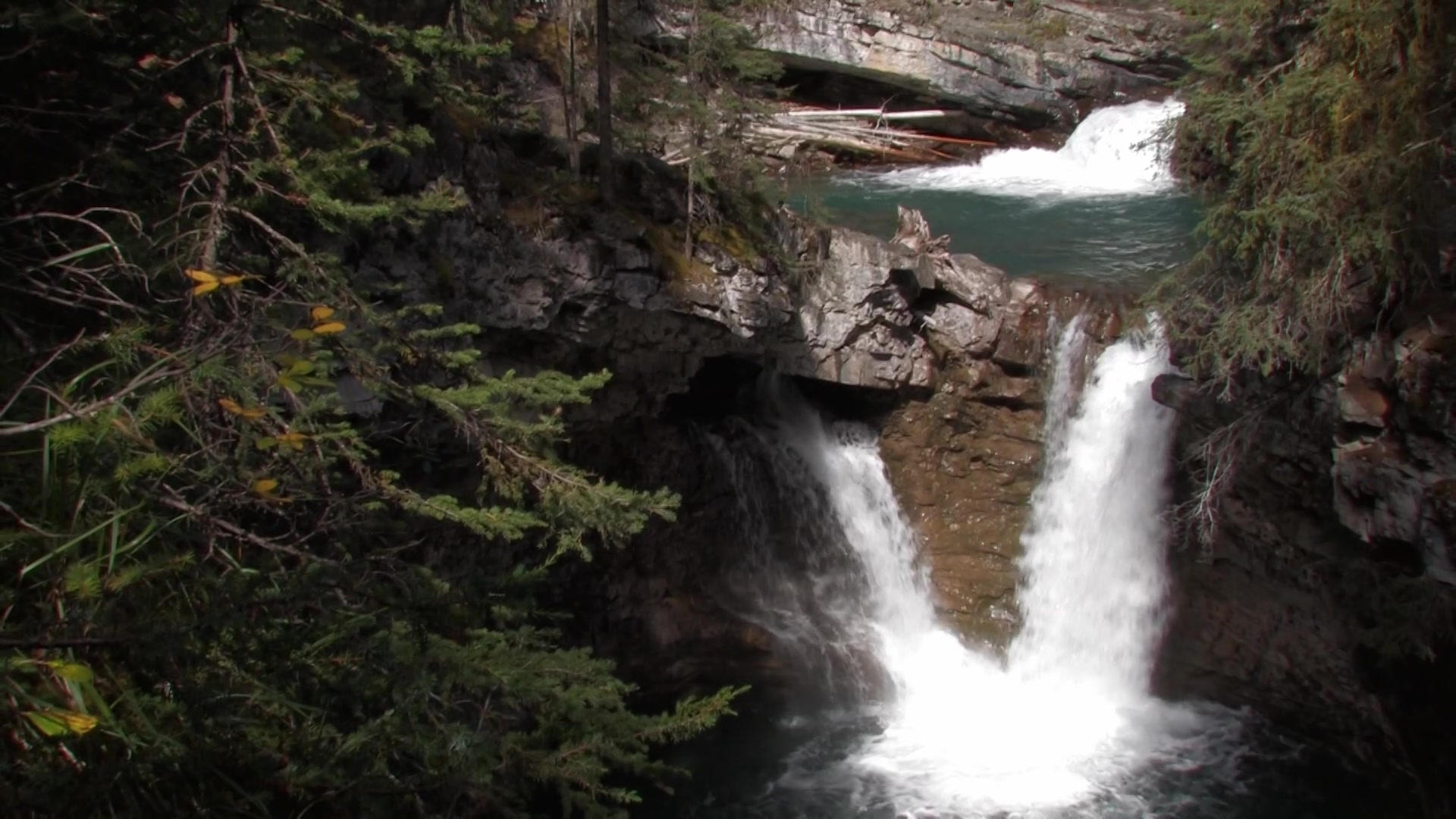 Waterfalls in Johnson Canyon