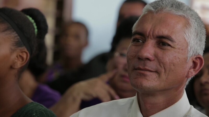 People in Church in Cuba — People at an Adventist church in Santiago de Cuba. — Adventist, Adventists, Christian, Christianity, Christians