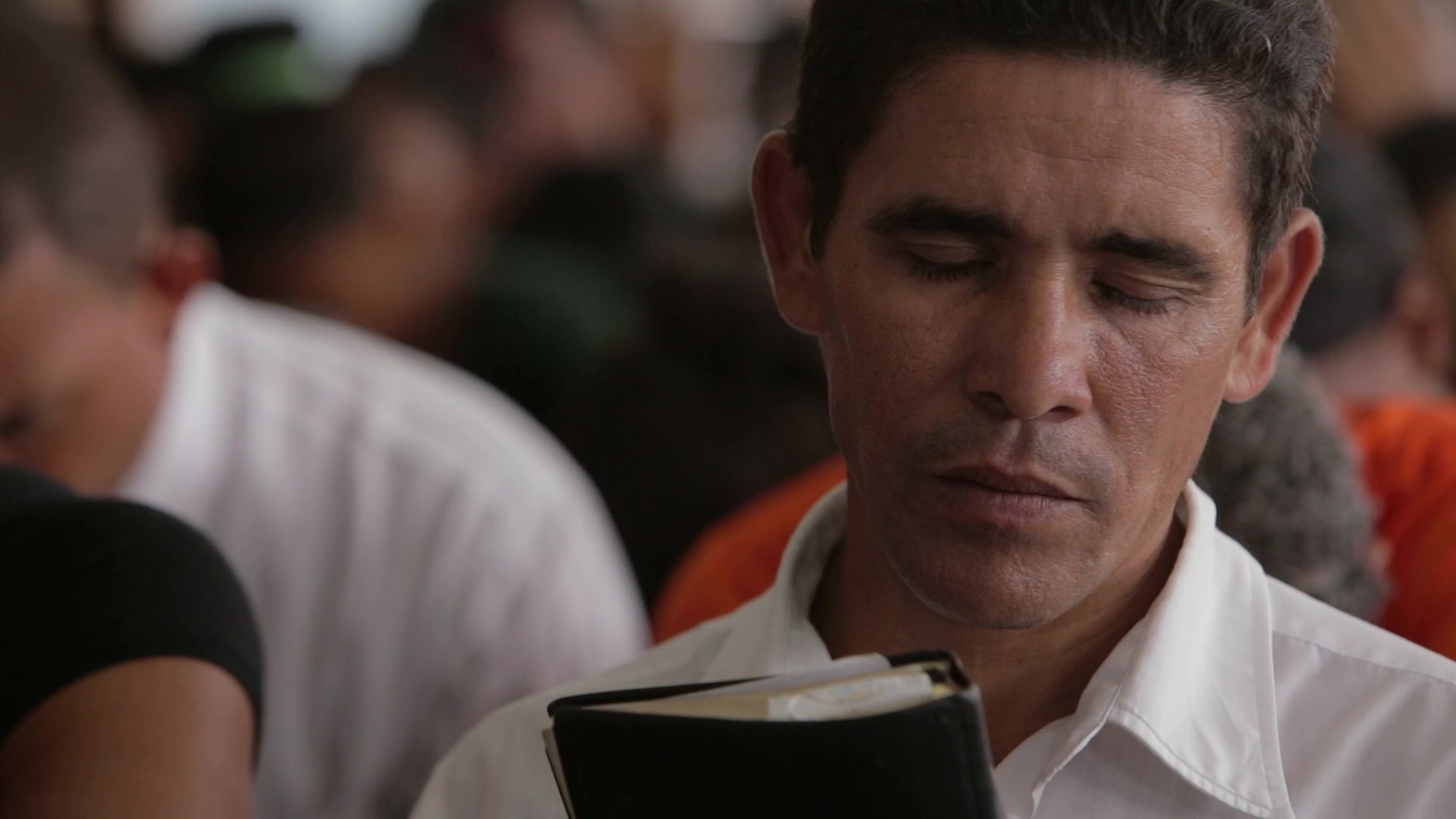 People in Church in Cuba