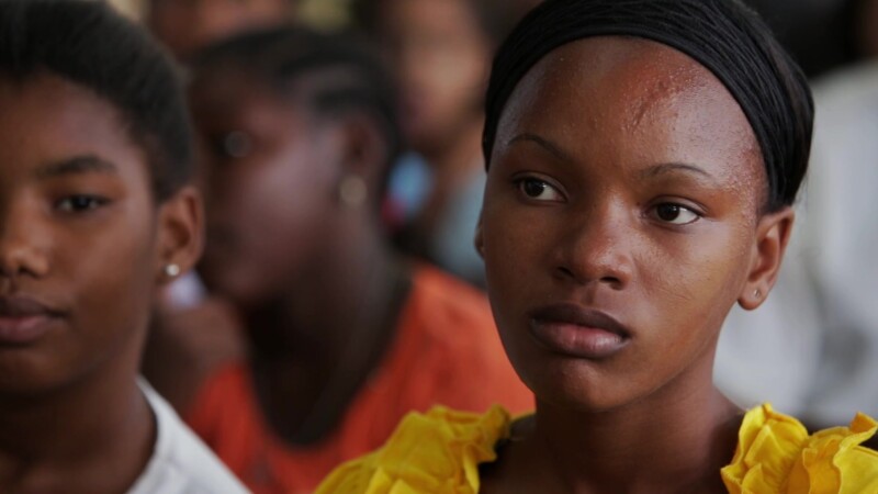 People in Church in Cuba — People at an Adventist church in Santiago de Cuba. — Adventist, Adventists, Christian, Christianity, Christians