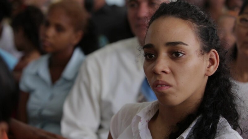 People in Church in Cuba — People at an Adventist church in Santiago de Cuba. — Adventist, Adventists, Christian, Christianity, Christians