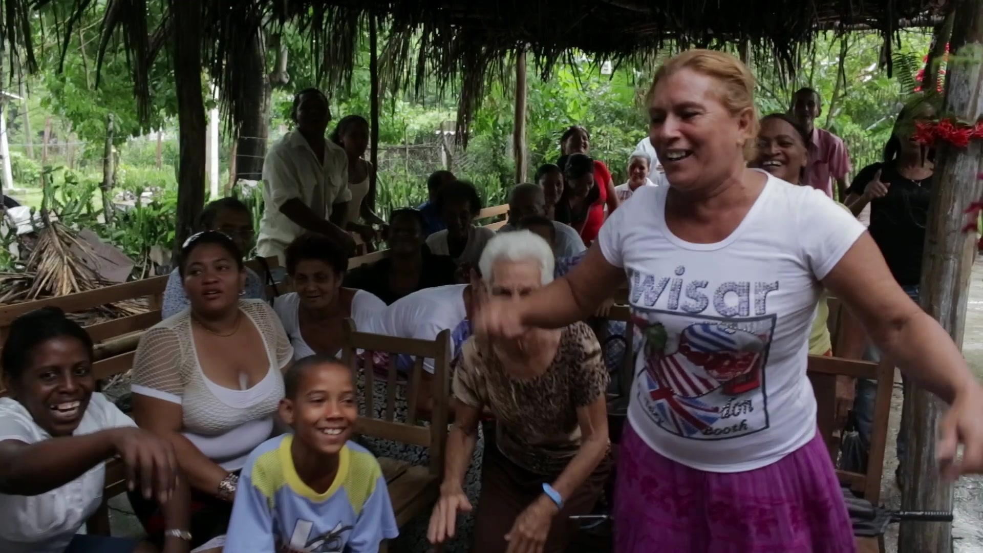 Outdoor Church in Cuba