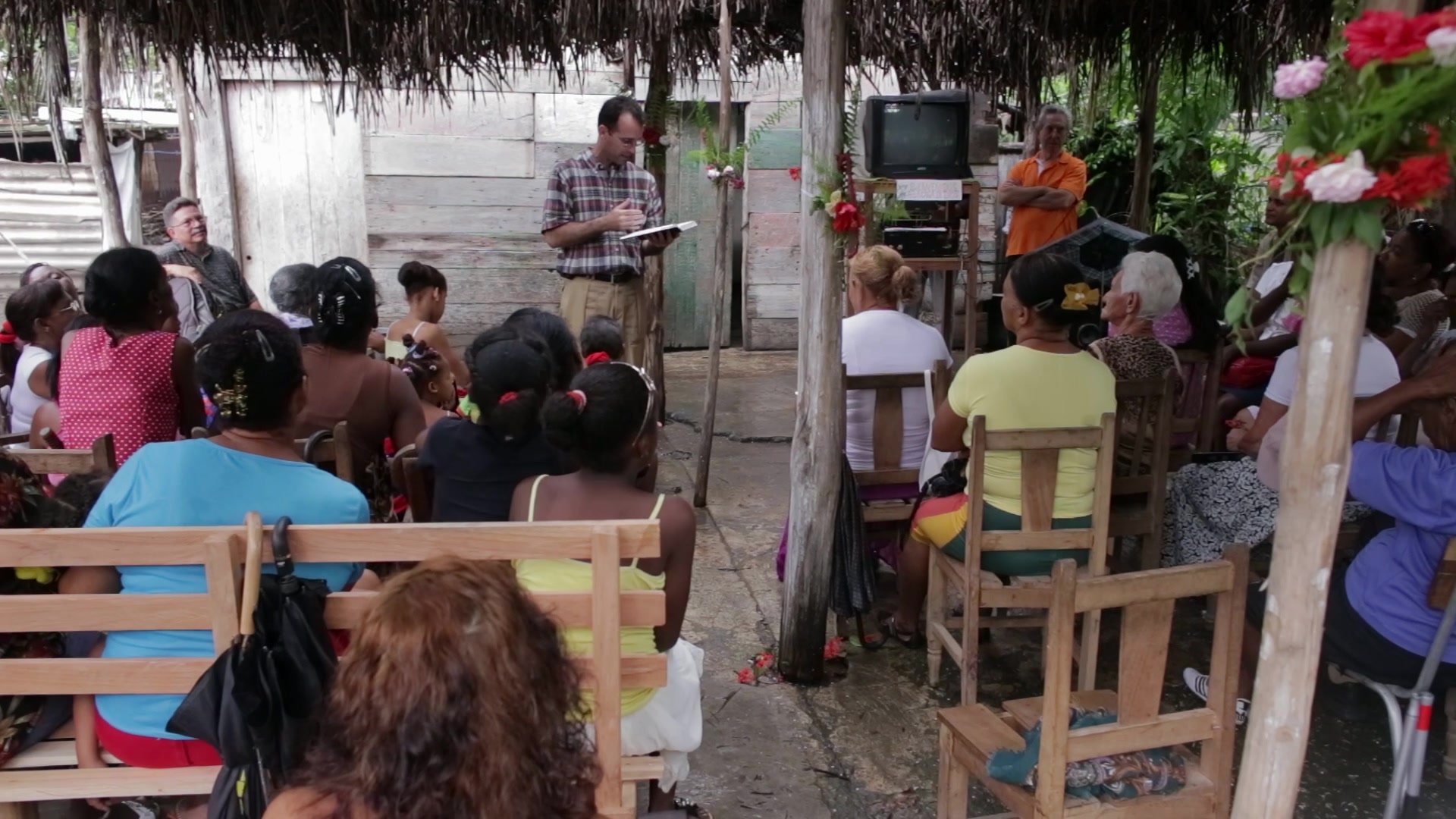 Outdoor Church in Cuba