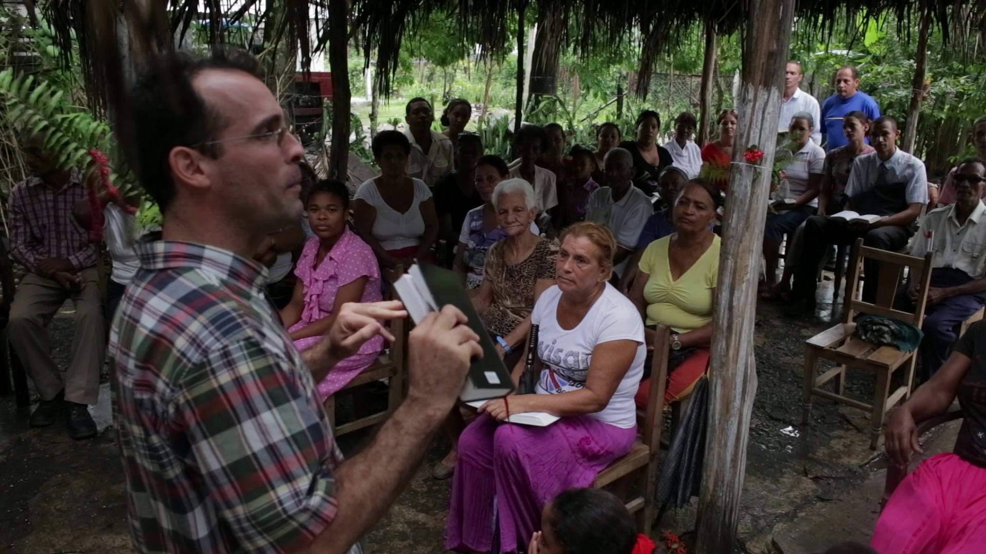 Outdoor Church in Cuba
