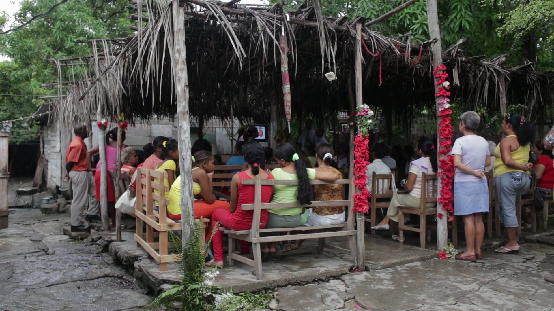 Outdoor Church in Cuba