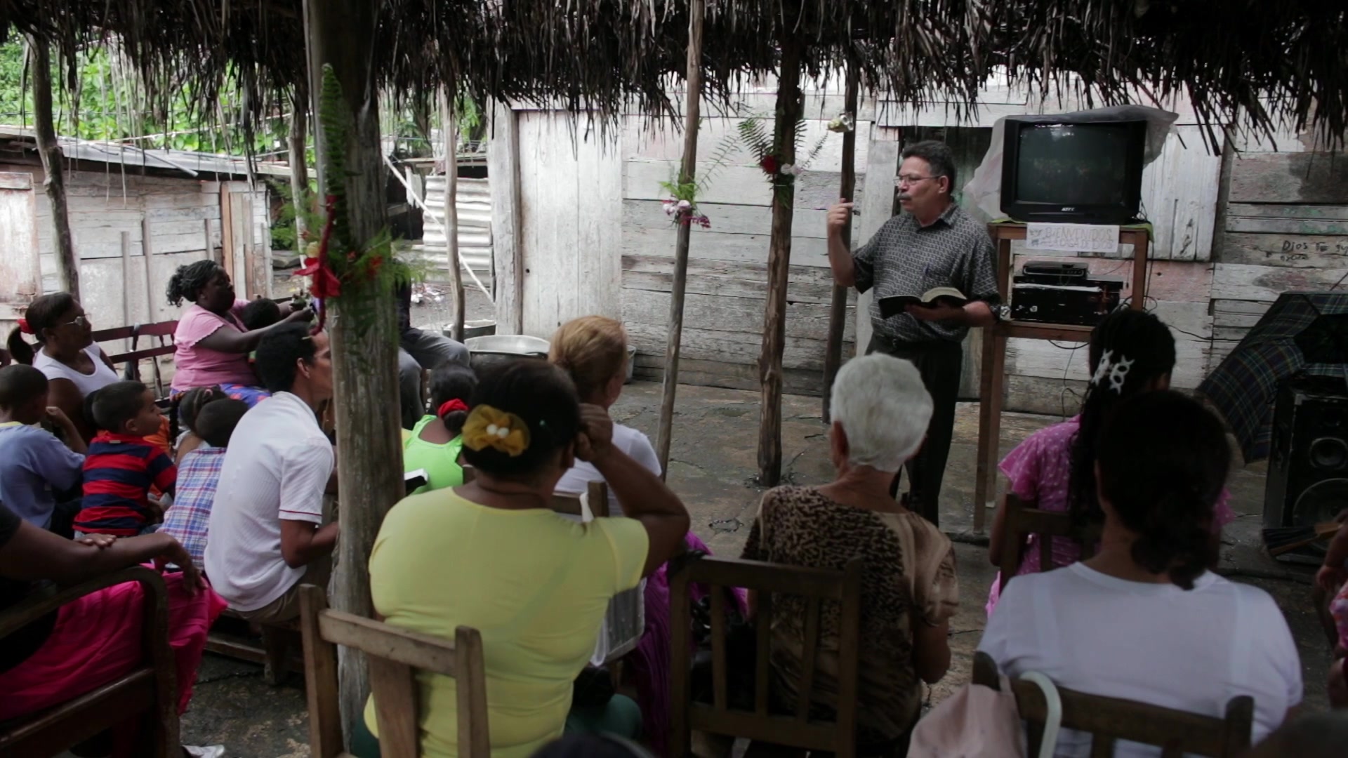 Outdoor Church in Cuba
