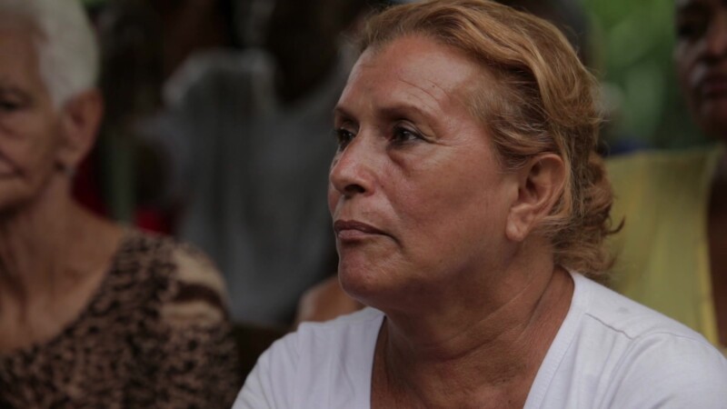 Outdoor Church in Cuba — Stock Video Footage of Christianity in Cuba: Congregation sing songs and worship together at a Adventist home church, built as a cru...