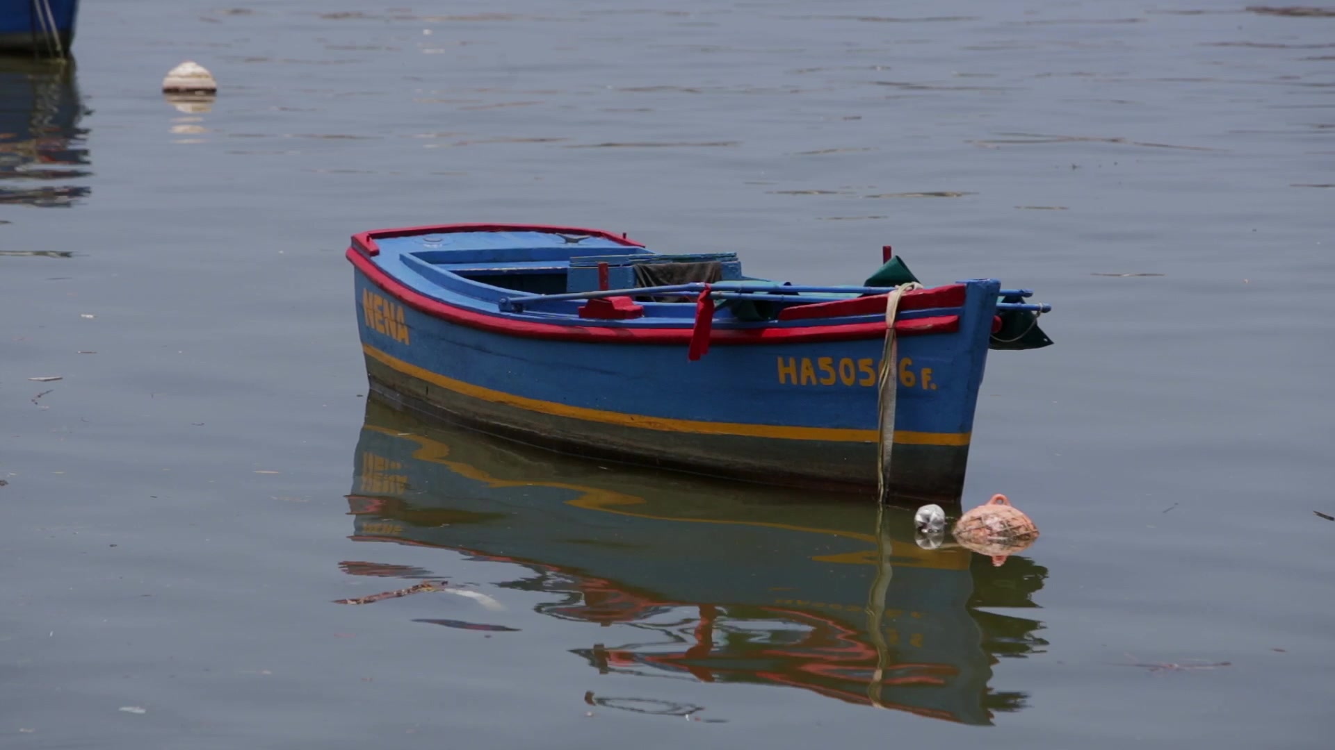 Fishing Boat in Harbor