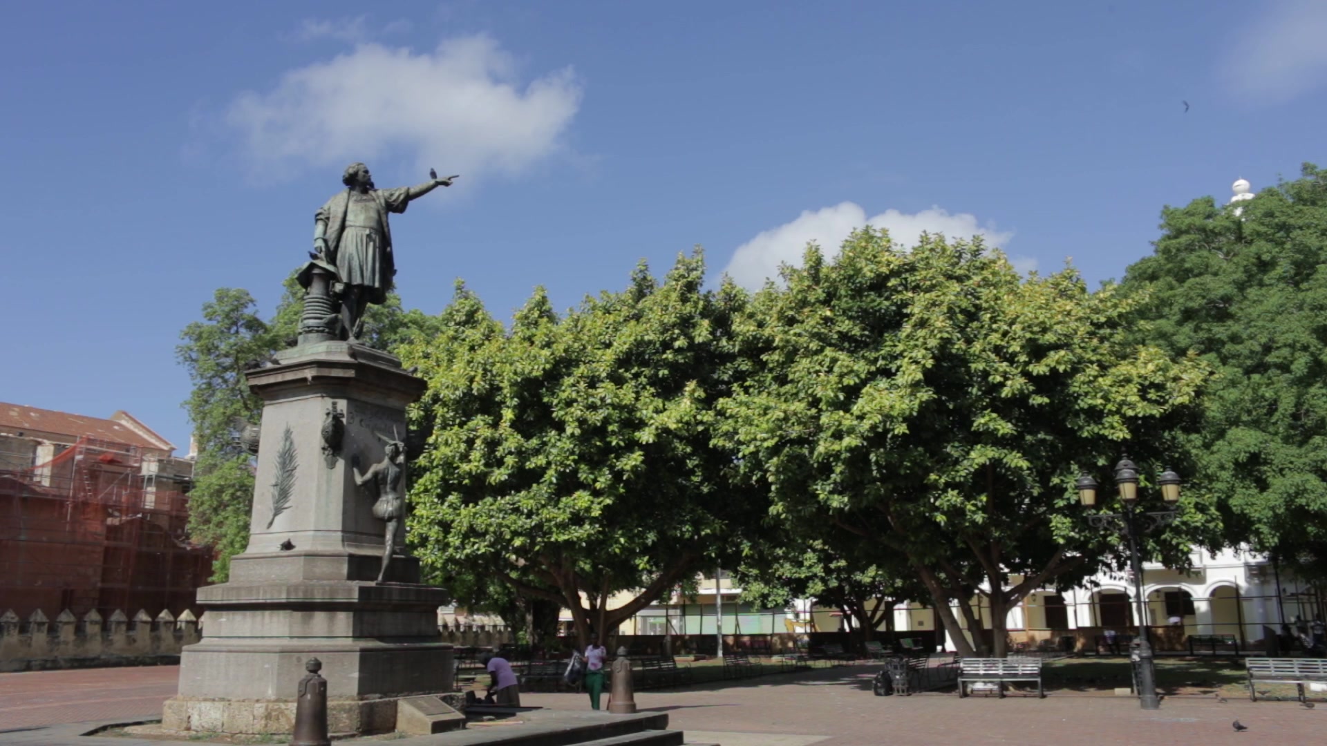 Christopher Columbus Sculpture