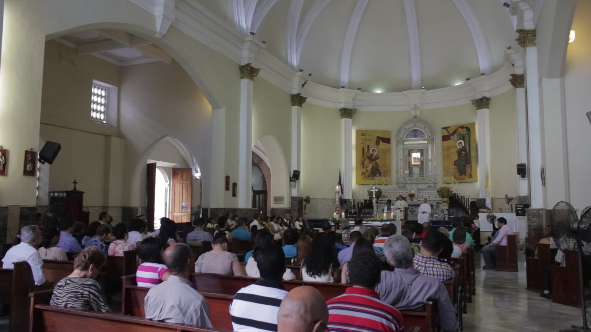 Mass in Santo Domingo, Dominican Republic