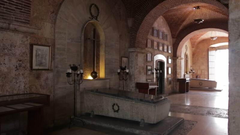 National Pantheon in Santo Domingo — Stock Video Footage of the Dominican Republic: Interior shot of the National Pantheon museum in Santo DomingoKeywords: C...