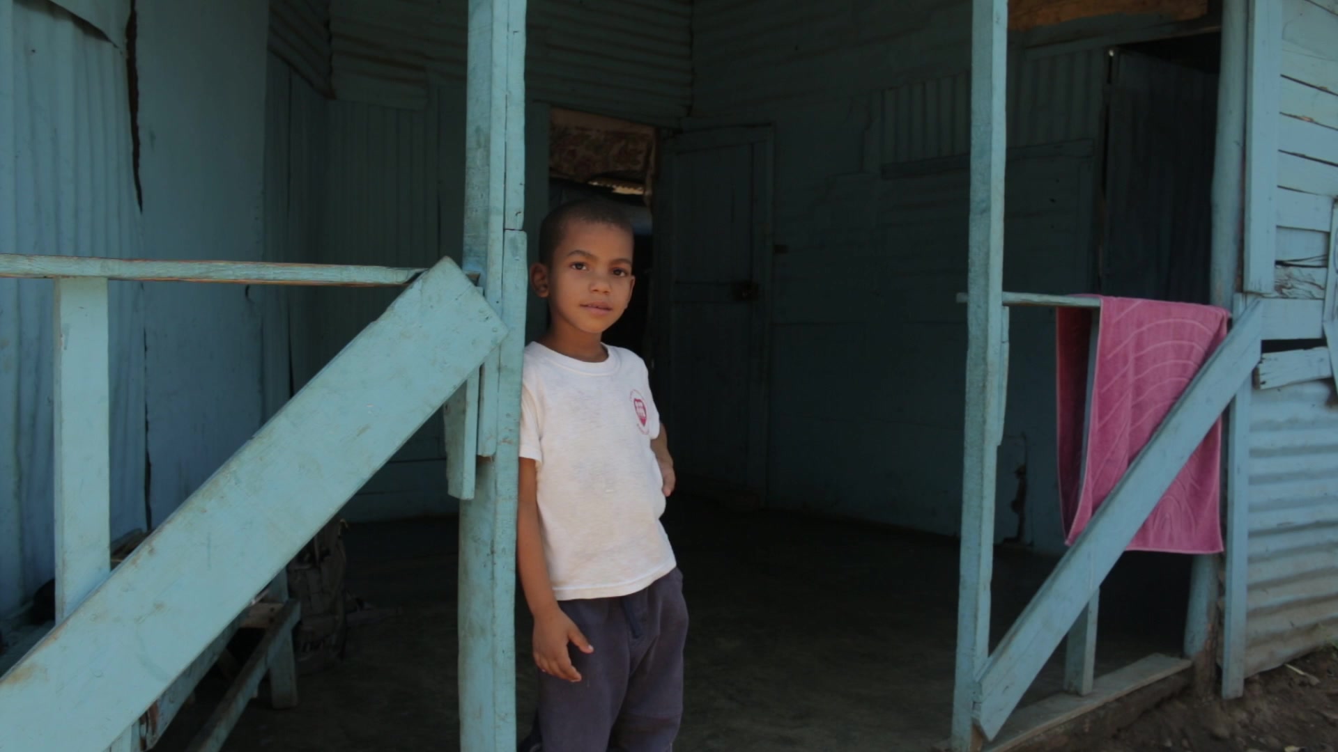 Boy in the Dominican Republic
